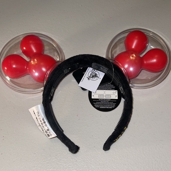 AUTHENTIC DISNEY PARKS MERCHANDISE. Light up Mickey Mouse Holiday Headband - Picture 3 of 6